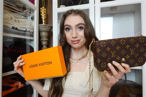 dhgate lv pochette|$34 LOUIS VUITTON DESIGNER DUPE FÉLICIE .